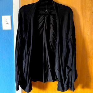 Lululemon dark grey cardigan